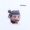 Nuevo Llavero de Nezha Naohai Accesorios Decorativos de Acrílico de Animación Material de Colgante Periférico para Bolsa de Regalo DIY