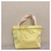 Bolsa Lonchera Japonesa Simple Lisa Bolsa Almuerzo Bolsa de Lona Bolso de Mano con Cordón Bolso de Mano Bolso de Tela Estampado