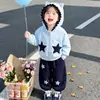 Conjunto de Niña Otoño 26 Estilos Nuevos Sudadera con Capucha Estrella Dulce para Niños Chaqueta Ropa Linda de Otoño para Bebé Niña Guardería