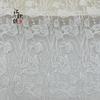 Vestido Ligero de Verano Moda Hilo de Algodón Tela Bordada Lleno de Ramas de Flores Recortadas y Flores Tela de Malla Bordada