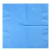 Amazon Transfronteiriça 33*33 Guardanapos Impressos de Cor Sólida Guardanapos Descartáveis de Cor Única Itens de Decoração para Restaurante