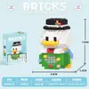 Nuevos Bloques de Construcción de Dibujos Animados Transfronterizos, Bloques de Ensamblaje de Micropartículas, Juguetes para Niños, Juguetes de Caja Sorpresa de Puesto Callejero, Regalos