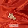 Tela satinada / Color liso seda traje antiguo Hanfu traje Tang Qipao ropa formal forro tela de satén de seda material
