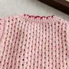 Colete de tricô para meninas, coleção outono 2026, roupas infantis, cardigã de tricô doce estilo coreano, novo colete infantil