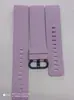 Correa de Silicona Adecuada para Fitbit Charge3/4 con Patrón de Diamante, Pulsera de Repuesto Oficial con Patrón 3D