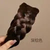Faixa de Cabelo para Mulheres para Cobrir Cabelos Grisalhos e Aumentar o Volume do Cabelo, Faixa Trançada, Novo Acessório de Cabelo da Moda, Presilha de Cabelo para Mulheres, Para Lavar o Rosto