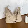 Bolso de mujer transfronterizo de gran capacidad, nueva colección otoño 2026, bolso de hombro versátil y a la moda, bolso tote moderno y casual para el trabajo y el uso diario
