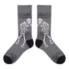 Calcetines de Algodón Europeos y Americanos para Nuevos Productos Transfronterizos Calcetines de Media Caña Día de Muertos Español Calcetines de Calle Otoño e Invierno para Hombre Calcetines de Moda Festival de Fantasmas Nuevos Productos