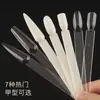 Herramienta para arte de uñas: Ventilador de pantalla de 24 colores, con puntas de uña de estilo japonés puntiagudas, tabla de colores de esmalte de uñas y uñas de práctica para arte de uñas natural