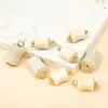 Estilo Chino Joyería de Madera Hecha a Mano Botones de Madera Cheongsam Traje Tang Dinastía Han Accesorios Decorativos Accesorios de Uniforme de Madera