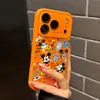 Adecuado para Apple 17Promax Nueva Funda para Teléfono Móvil 16Pro Graffiti Mickey Mouse Iphone15 Femenina 14