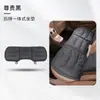 Nuevo cojín para asiento de coche perforado piel nappa cojín avanzado para asiento de coche engrosado antideslizante cojín para asiento delantero y trasero de cinco plazas