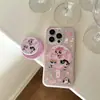 Funda Magnética para Teléfono Móvil Estilo Policewoman Japonesa Linda 16Pro Max Sense Soporte Magnético para Apple 15Pro 14Pro
