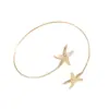 Moda Transfronteriza Europea y Americana Pulsera Exagerada de Superficie Espejada Borde Ancho Puño Abierto Pulsera Simple de Personalidad de Lujo Ligero Superficie Lisa Pulsera de Tacto de Alta Gama Mano