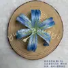 Flor Artificial Impressa em 3D Cabeça de Lírio Dourado DIY Adereço de Cabeça de Flor Falsa Material para Grampo Acessórios Kit de Material para Decoração de Parede de Flores