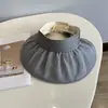 Sombrero de Sol Plegable de Malla para Verano, Sombrero de Sol Elegante de Copa Vacía, Nuevo para Mujer