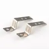 Accesorios Metálicos de Ángulo Amplio en Forma de Z Cerradura para Puerta de Armario Pieza de Fijación Hebilla de Cerradura en Forma de Z Trapezoidal Ángulo Recto