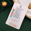 Vela decorativa con forma de pastel rizado de estilo coreano con diseño de celebridades de Internet, lápiz de color de amor, palanca, hada, fiesta de cumpleaños, complemento