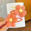 Pinzas para el Cabello de Niña, Diseño de Girasol Súper Lindo, Pinzas BB para Niñas, Pinzas Laterales para Flequillo Que No Dañan el Cabello, Frescas y Dulces para Niñas Pequeñas