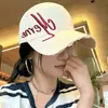 Nuevo Modelo 2026 Gorra para Mujer de Gran Circunferencia de Cabeza, Gorra de Béisbol Bordada con Letras y Ala Ancha, Adelgazante, Versátil y de Moda Gorra tipo Pato para Hombre