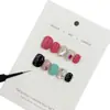 Uñas Portátiles Puras Hechas a Mano, Artículo Popular de Celebridad de Internet, Lunares de Color Contrastante, Diamantes Triturados, Arte de Uñas Ojo de Gato, Estilo Dulce y Lindo, Pegatinas para Uñas Cortas