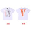 Moda europea y americana manga corta V grande dragón chino limitado Fujiwara Hao Guanxi Wang Yibo con camisetas holgadas para parejas de hombre y mujer verano
