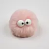 Nuevo y creativo color lindo bola de pelo Elfo del polvo ojo bizco accesorios para zapatos DIY con agujero [¡incluye hebilla de zapato!]