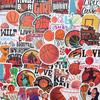 50 esportes de basquete competitivo caderno Cup suitcase guitarra transfronteiriça não infrator à prova d'água adesivo de grafite bolsa