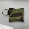 Nova máscara de emergência de RCP camuflada, máscara de respiração de chaveiro, respirador, máscara com válvula unidirecional