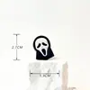 Calavera Halloween Nuevo PVC Goma Suave Zueco Zapato Decoración Hebilla Transfronterizo DIY Lindo Dibujo Animado Flor de Zapato Hebilla de Zapato Accesorios
