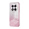 Funda Protectora de Silicona con Brillo Galvanizado para Xiaomi Redmi Note15Pro, Transparente para Note14, Protectora para Note13