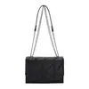 Nova bolsa pequena 2023 nova moderna estilo coreano moderna losango corrente bordado linha quadrada pequena bolsa mini bolsa de ombro transversal