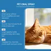 Spray Oral para Mascotas YEGBONG - Limpia la placa dental, las manchas y el mal aliento, refresca el aliento, apto tanto para gatos como para perros