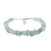 Pulsera Versátil de Cristal Amarillo con Perlas para Mujer, Círculo Único, Moderna, Fresca y Sencilla, Venta al por Mayor de Joyería
