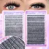 Amazon 304080100D Pestañas Postizas Estilo Europeo y Americano Racimo Individual 32 Filas 640 Racimos Set de Libro de Pestañas Venta al por Mayor