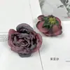 Borda Torrada Estilo Europeu Cabeça de Flor de Ameixa Pequena para Chá Flor de Ameixa Cabeça de Flor de Ameixa Pequena para Chá Headdress para Roupas e Chapéus DIY Material para Arranjo de Flores Adereços Decoração de Parede de Flores para Salão de Casamento Flores Artificiais