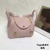 Mini Bolso Lindy de Piel de Vaca de Primera Capa, Bolso de Mano Genuino para Mujer, Bolso tipo 'Pillow Doctor', Bolso de Hombro Cruzado de Moda para el Trabajo