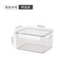 Caja de almacenamiento de escritorio caja para cosméticos máscara canasta para snacks caja organizadora caja transparente acrílica caja de almacenamiento para artículos domésticos varios