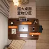 Mesa de noche plegable Escritorio de estudio Escritorio para portátil de dormitorio Soporte Mesa para ventana salediza de dormitorio de persona perezosa