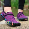 Zapatos para Amantes Transfronterizos Engrosados para Exteriores Playa Hombres y Mujeres Natación Snorkel Buceo Remo Calzado para Vadear Zapatos de Senderismo