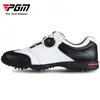 Zapatos de Golf Pgm para Hombre con Tacos Móviles Zapatos Impermeables Transpirables Zapatillas Deportivas para Hombre con Cordones Giratorios