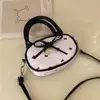 Bolsa de Mão Pequena Casual Elegante de Verão 2025, Bolsa Boston de Ombro Único Transversal, Bolsa Quadrada Pequena Feminina