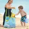 Amazon Bolsa de Almacenamiento para Juguetes de Playa Infantiles Herramientas para Jugar en la Arena Natación para Bebés Gran Capacidad Bolsa de Malla Bolsa de Playa para Exteriores