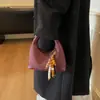 Bolso de Mano Retro de Gama Alta para Mujer, Estilo Otoño e Invierno, Bolso de Mano para Mujer para el Trabajo y los Viajes Diarios, Bolso de Hombro, Bolso Pequeño Cruzado