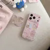 Caballo mecedor magnético divertido Manzana 17Promax Funda para teléfono móvil Adecuado para 15Pro Magnético Doble Capa 16Pro14