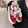 Yi Junior Estilo Coreano Retro Sapatos de Lona Femininos Ins Super Populares Tênis Casuais All-match Estilo Hong Kong Design de Nicho Sapatos Brancos