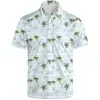 Comercio Exterior Wholesale Camisa Polo Patriótica con Estampado de Bandera Americana del Día de la Independencia para Hombre de Manga Corta Impresión Digital 3D