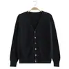 Uniforme Jk Cardigan de Punto al por Mayor Chaqueta Básica para Mujer Otoño e Invierno Estilo Preppy Chaqueta de Punto Cuello en V