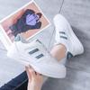 Zapatos Blancos Zapatos de Mujer 2023 Otoño Nuevo Versátil Casual Deportivo Cuero Verano Zapatos Blancos Zapatos de Plataforma Malla Popular Primavera Verano