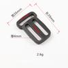 Venta directa de fábrica de mochila con hebilla de tres velocidades, hebilla ajustable, hebilla japonesa bilateral, hebilla de plástico multidireccional, hebilla para la oreja, accesorios para equipaje